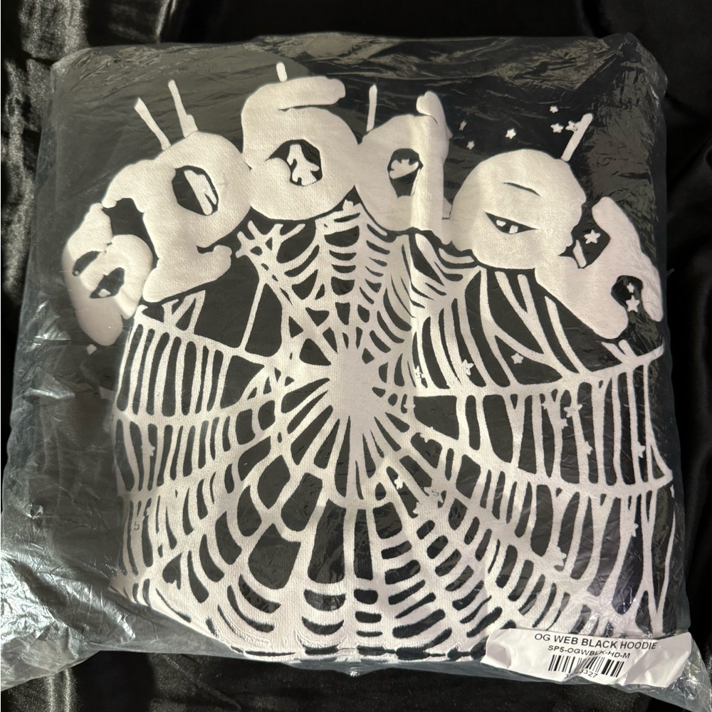 Sp5der OG Web Hoodie ‘Black’